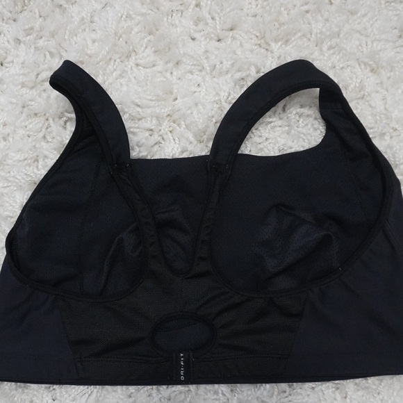 Nike Dri-Fit Women’s Black Sports Bra - Picture 6 of 8